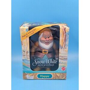 1992 Mattel Disney "Snow White and the Seven Dwarfs" Happy doll